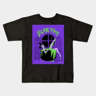 slime time witch Kids T-Shirt